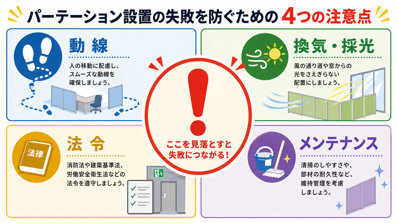 更衣室のプライバシー対策で失敗しないための注意点